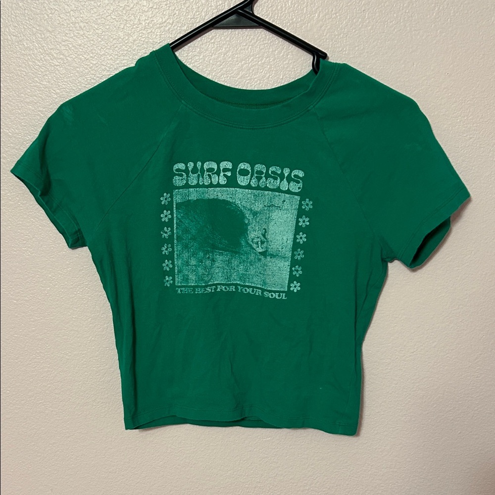 Hollister Vibrant Green Tee